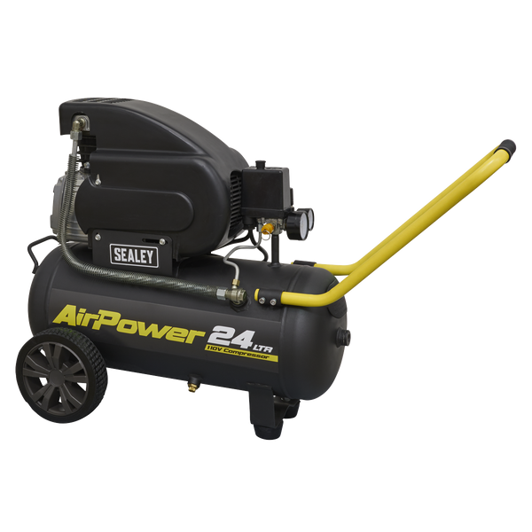 Sealey SAC2420E110V 24L Direct Drive Air Compressor 2hp 110V
