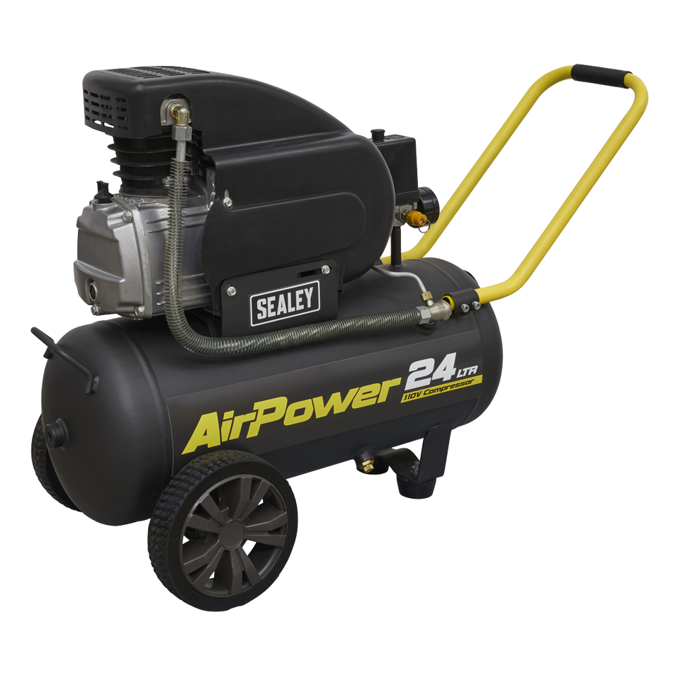 Sealey SAC2420E110V 24L Direct Drive Air Compressor 2hp 110V