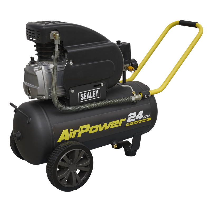 Sealey SAC2420E110V 24L Direct Drive Air Compressor 2hp 110V