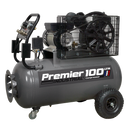 Sealey SAC3103B 100L Belt Drive Air Compressor 3hp with Front Control Panel