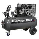 Sealey SAC3153B 150L Belt Drive Air Compressor 3hp with Front Control Panel