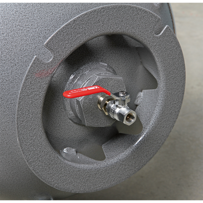 Sealey SAC32055B 200L Belt Drive Air Compressor 5.5hp 3ph