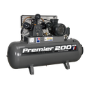 Sealey SAC32055B 200L Belt Drive Air Compressor 5.5hp 3ph