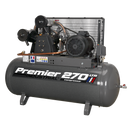 Sealey SAC32775B 270L Belt Drive Air Compressor 7.5hp 3ph