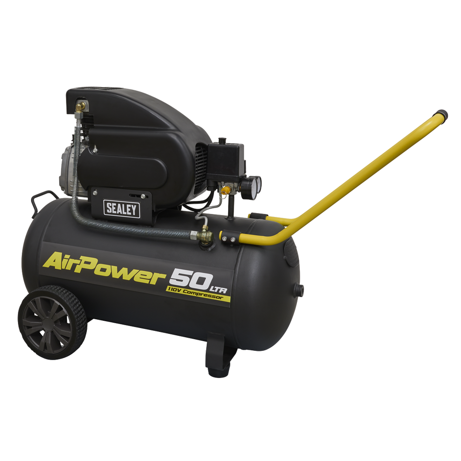 Sealey SAC5020E110V 50L Direct Drive Air Compressor 2hp 110V