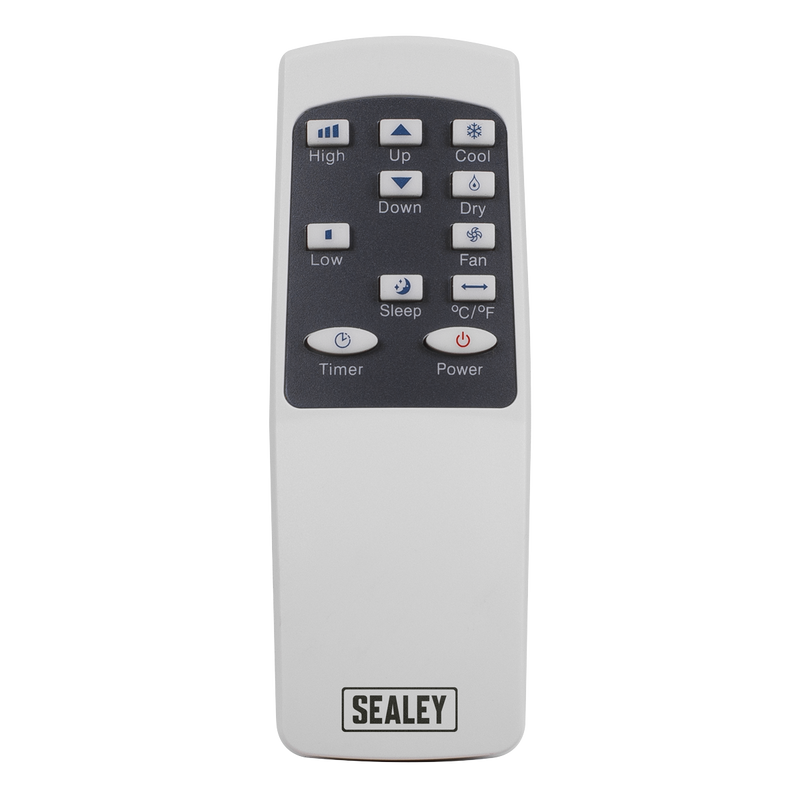 Sealey SAC7000 7,000Btu/hr Portable Air Conditioner/Dehumidifier/Air Cooler