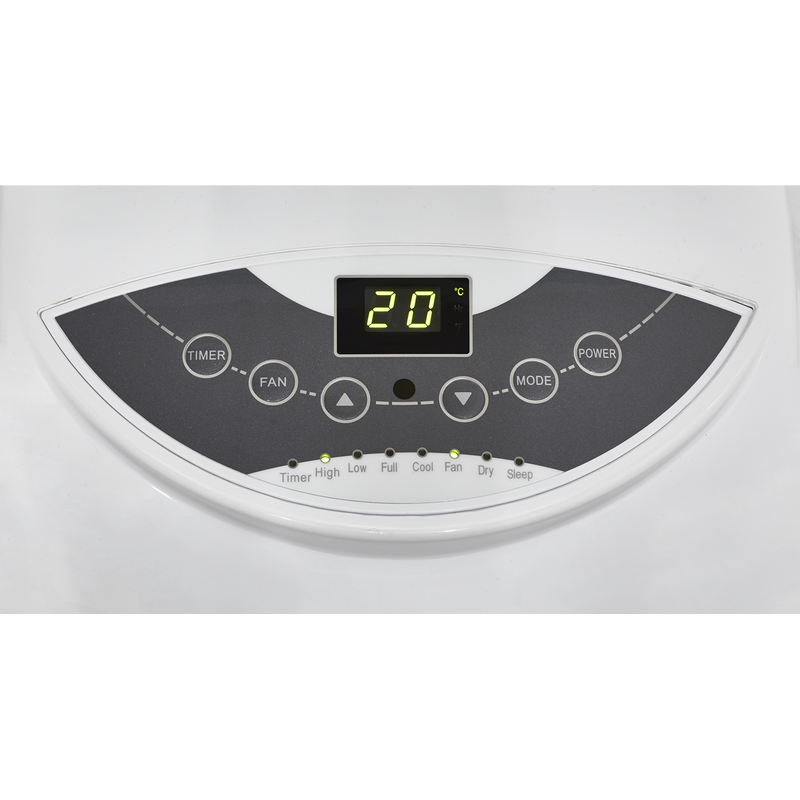 Sealey SAC9002 9000Btu/hr Air Conditioner/Dehumidifier