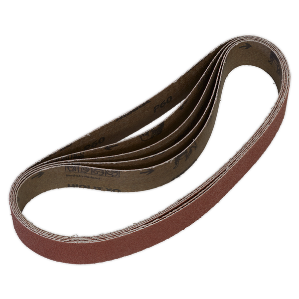 Sealey SB0010 60Grit 30 x 540mm Sanding Belt - Pack of 5