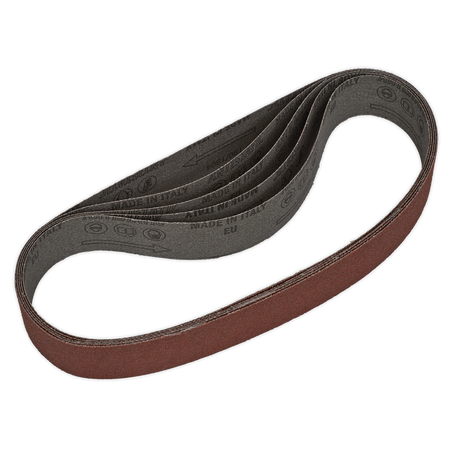 Sealey SB0011 80Grit 30 x 540mm Sanding Belt - Pack of 5