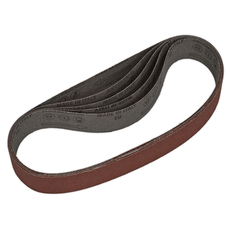Sealey SB0011 80Grit 30 x 540mm Sanding Belt - Pack of 5