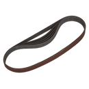 Sealey SB0019 120Grit 25 x 762mm Sanding Belt - Pack of 5