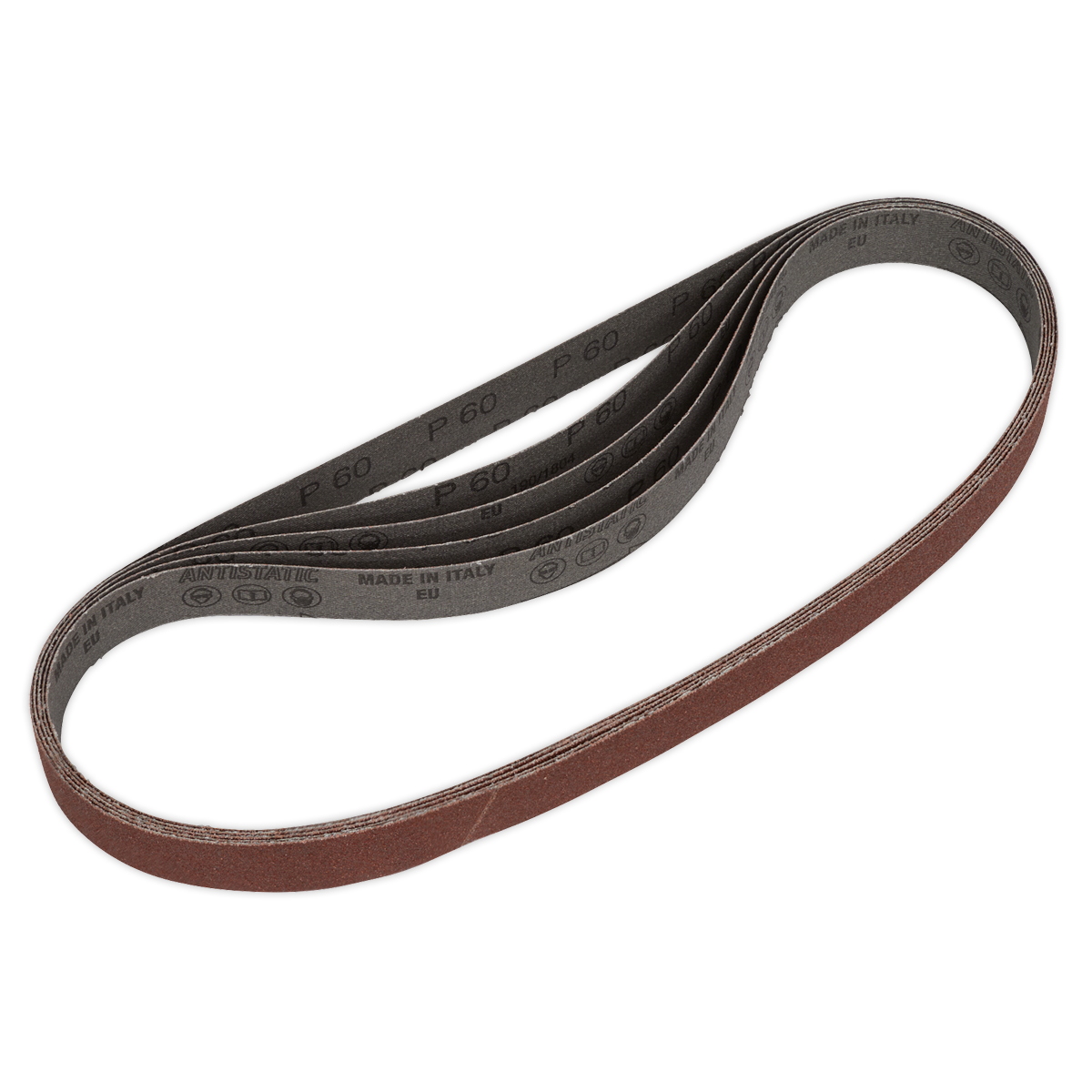 Sealey SB0020 60Grit 25 x 762mm Sanding Belt - Pack of 5