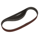 Sealey SB0021 80Grit 25 x 762mm Sanding Belt - Pack of 5