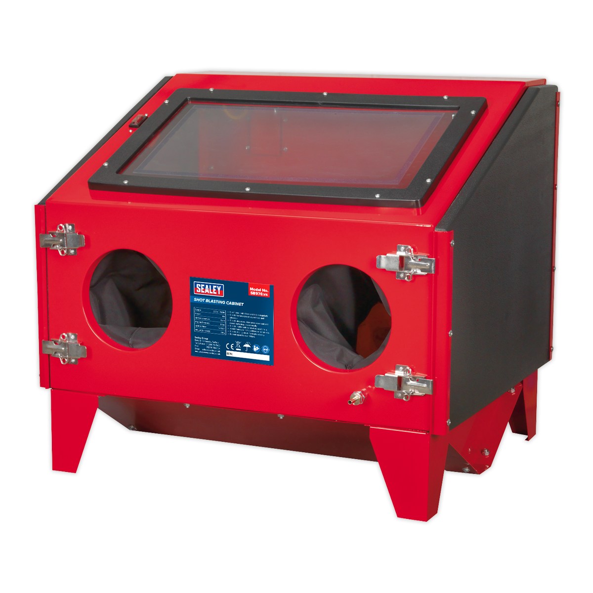 Sealey SB970 Shot Blasting Cabinet with Gun - Double Access