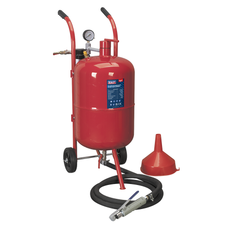 Sealey SB997 37L Shot Blaster with Water Trap & Wheels
