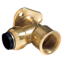 Sealey SBA15BWE Wingback Elbow 15mm x 1/2"BSP Brass Sharkbite