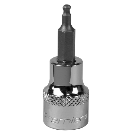 Sealey SBBH001 3mm 3/8"Sq Drive Ball-End Hex Socket Bit