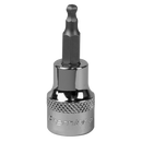 Sealey SBBH002 4mm 3/8"Sq Drive Ball-End Hex Socket Bit
