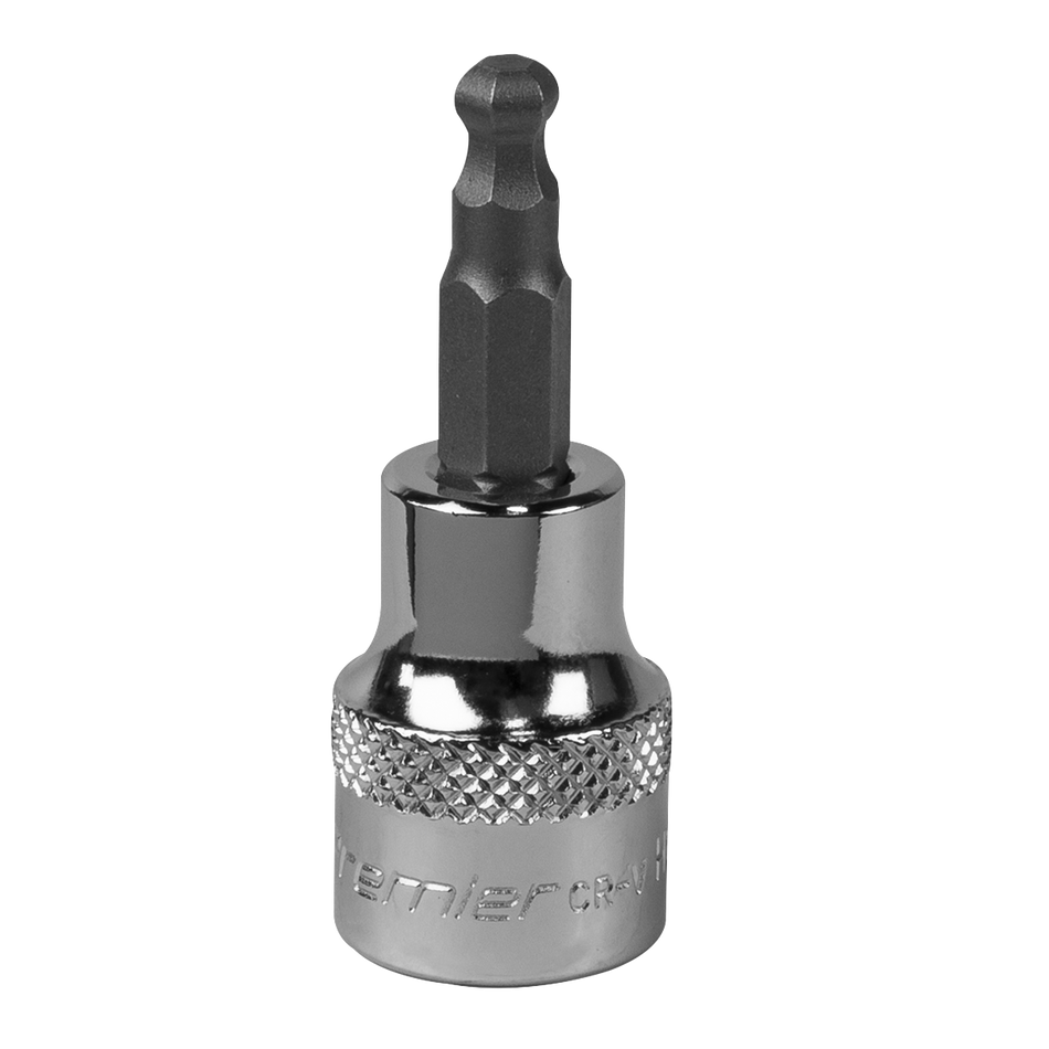 Sealey SBBH003 5mm 3/8"Sq Drive Hex Ball-End Socket Bit