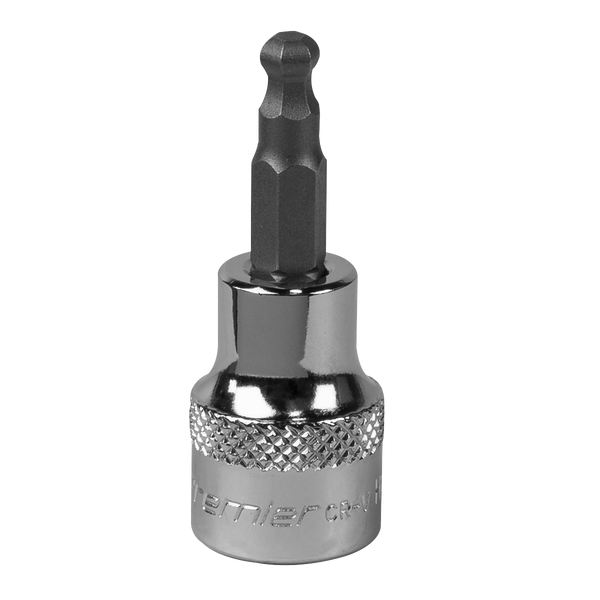 Sealey SBBH003 5mm 3/8"Sq Drive Hex Ball-End Socket Bit