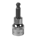 Sealey SBBH004 6mm 3/8"Sq Drive Ball-End Hex Socket Bit