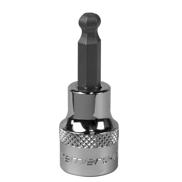 Sealey SBBH004 6mm 3/8"Sq Drive Ball-End Hex Socket Bit