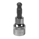 Sealey SBBH005 7mm 3/8"Sq Drive Ball-End Hex Socket Bit