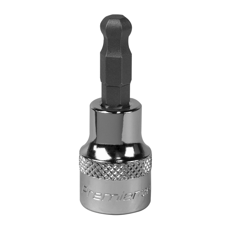 Sealey SBBH005 7mm 3/8"Sq Drive Ball-End Hex Socket Bit