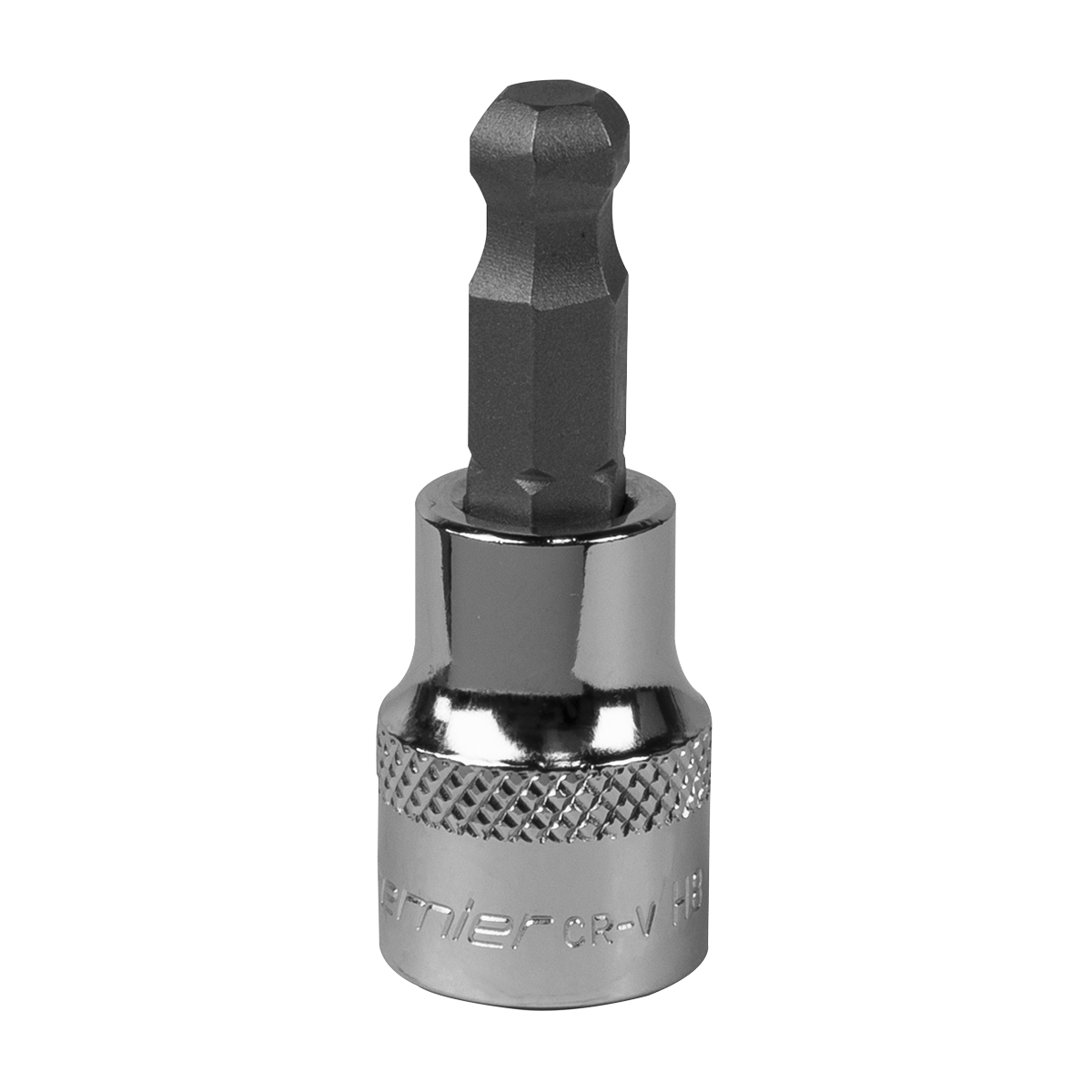Sealey SBBH006 8mm 3/8"Sq Drive Ball-End Hex Socket Bit