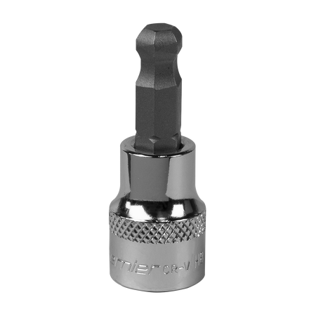 Sealey SBBH006 8mm 3/8"Sq Drive Ball-End Hex Socket Bit