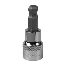 Sealey SBBH006 8mm 3/8"Sq Drive Ball-End Hex Socket Bit