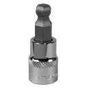 Sealey SBBH007 9mm 3/8"Sq Drive Ball-End Hex Socket Bit