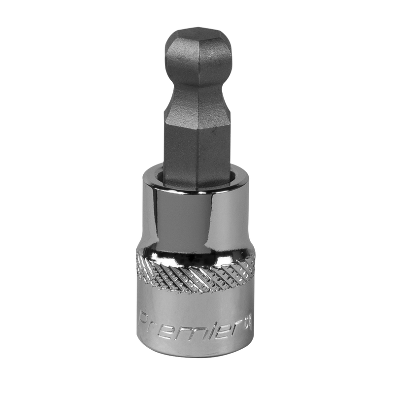 Sealey SBBH008 10mm 3/8"Sq Drive Ball-End Hex Socket Bit