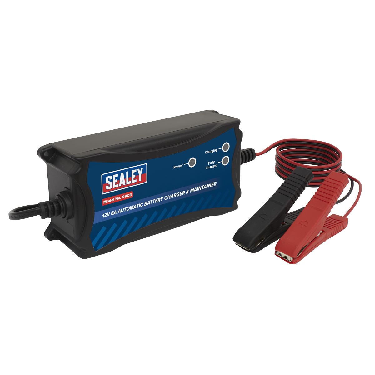 Sealey SBC6 12V 6A Automatic Battery Charger & Maintainer