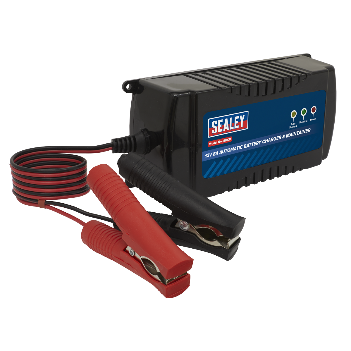 Sealey SBC8 12V 8A Automatic Battery Charger & Maintainer