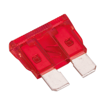Sealey SBF1050 10A Automotive Standard Blade Fuse - Pack of 50