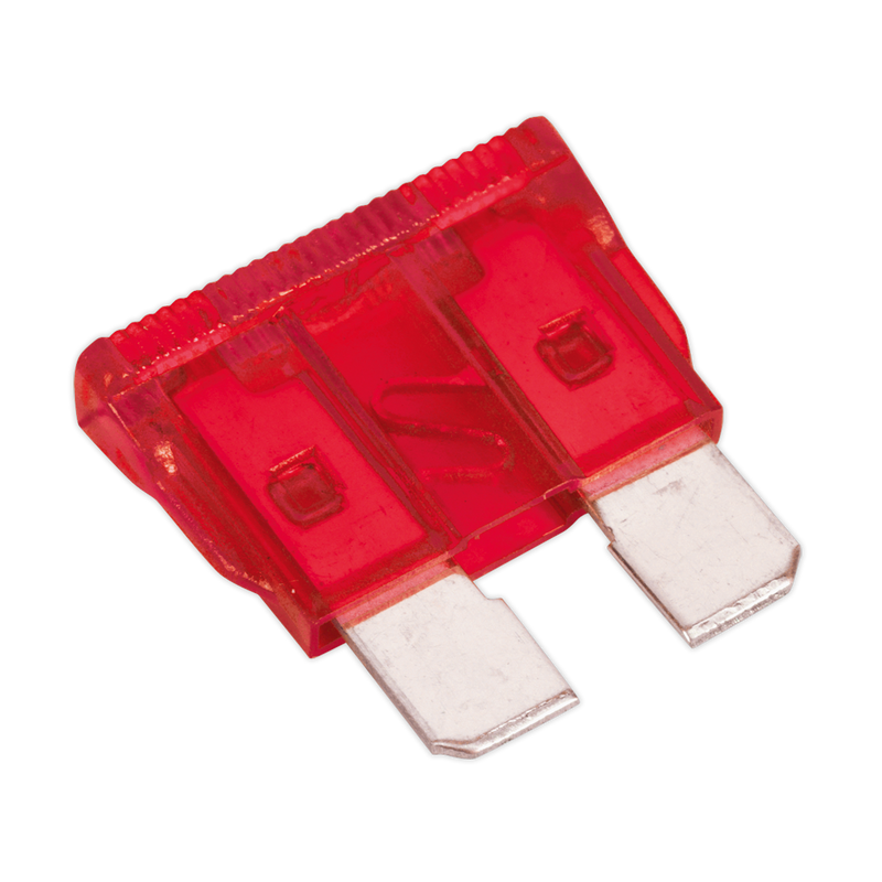 Sealey SBF1050 10A Automotive Standard Blade Fuse - Pack of 50