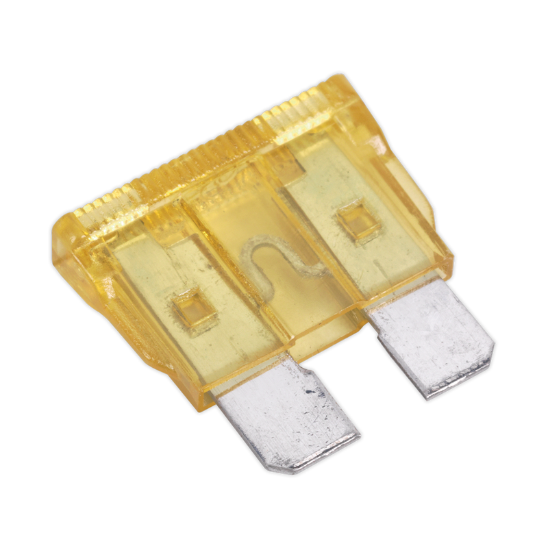 Sealey SBF2050 20A Automotive Standard Blade Fuse - Pack of 50