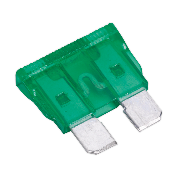 Sealey SBF3050 30A Automotive Standard Blade Fuse - Pack of 50