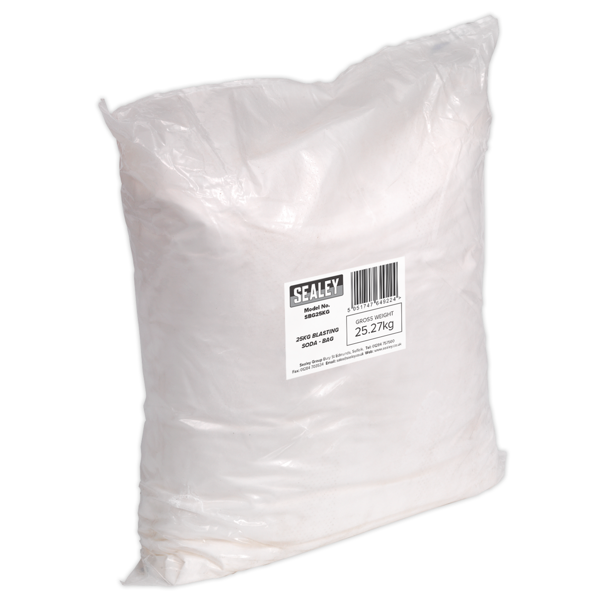 Sealey SBG25KG 25kg Blasting Soda - Bag