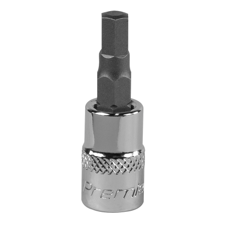 Sealey SBH003 5mm 1/4"Sq Drive Hex Socket Bit