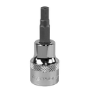 Sealey SBH008 5mm 3/8"Sq Drive Hex Socket Bit