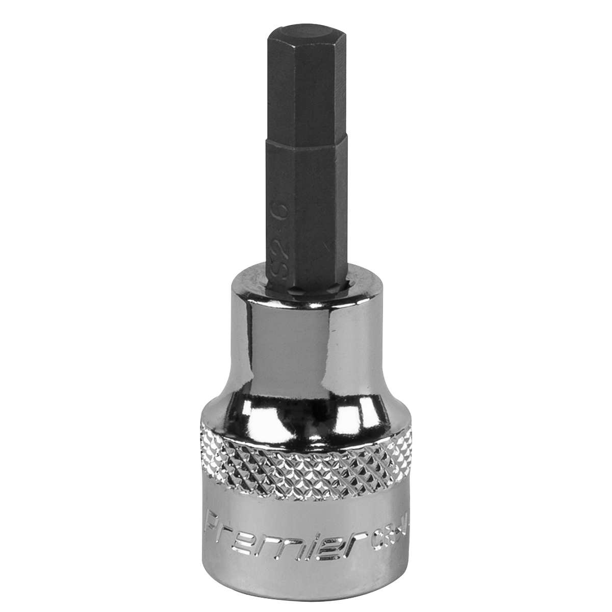 Sealey SBH009 6mm 3/8"Sq Drive Hex Socket Bit