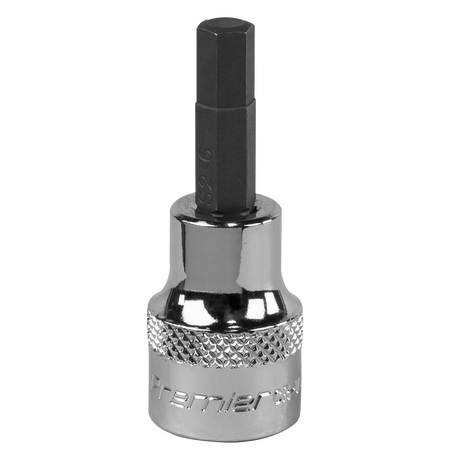 Sealey SBH009 6mm 3/8"Sq Drive Hex Socket Bit