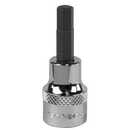 Sealey SBH009 6mm 3/8"Sq Drive Hex Socket Bit
