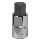 Sealey SBH025 17mm 1/2"Sq Drive Hex Socket Bit