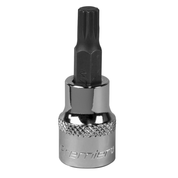 Sealey SBS005 M7 3/8"Sq Drive Spline Socket Bit