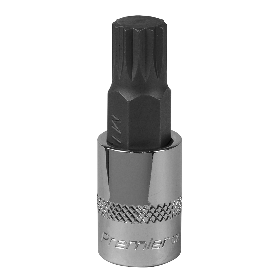 Sealey SBS009 M12 3/8"Sq Drive Spline Socket Bit