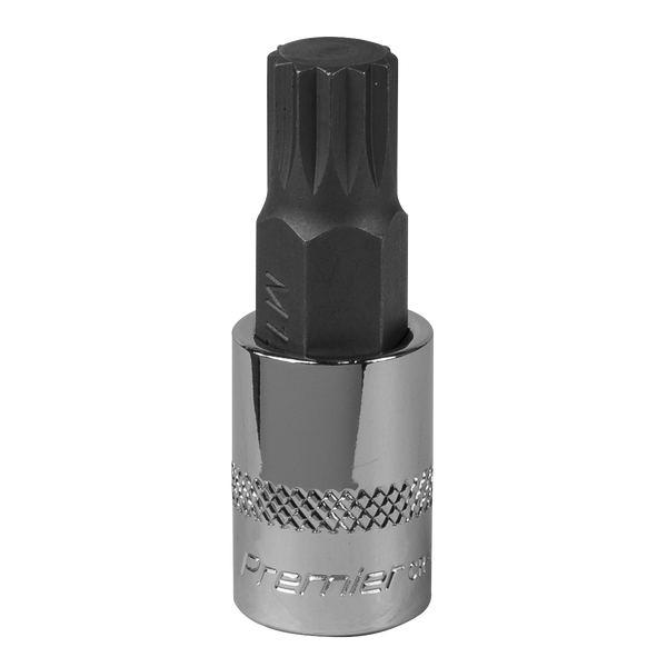 Sealey SBS009 M12 3/8"Sq Drive Spline Socket Bit