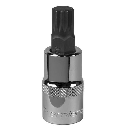 Sealey SBS016 M12 1/2"Sq Drive Spline Socket Bit